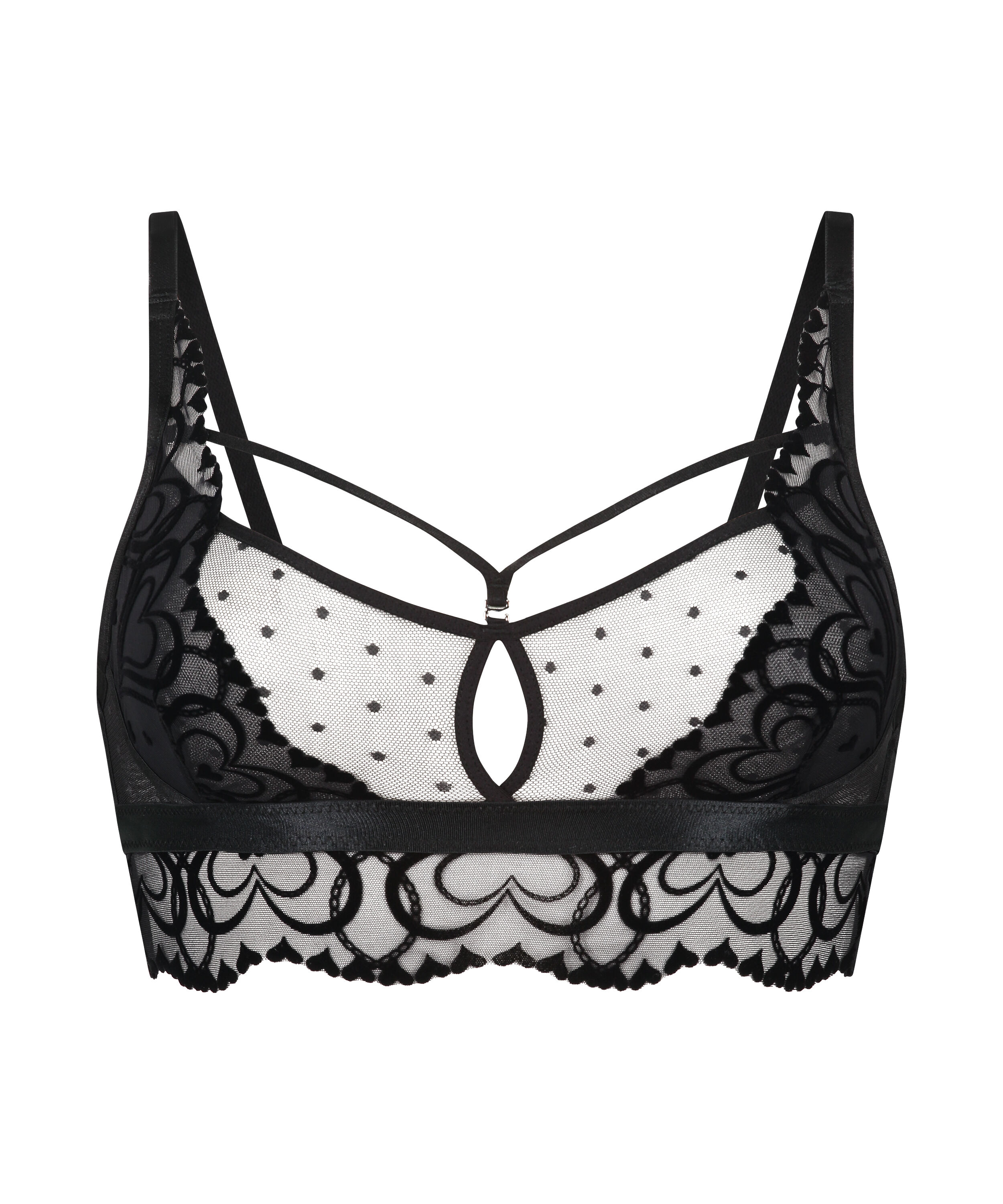 Bralette Pippa, Svart