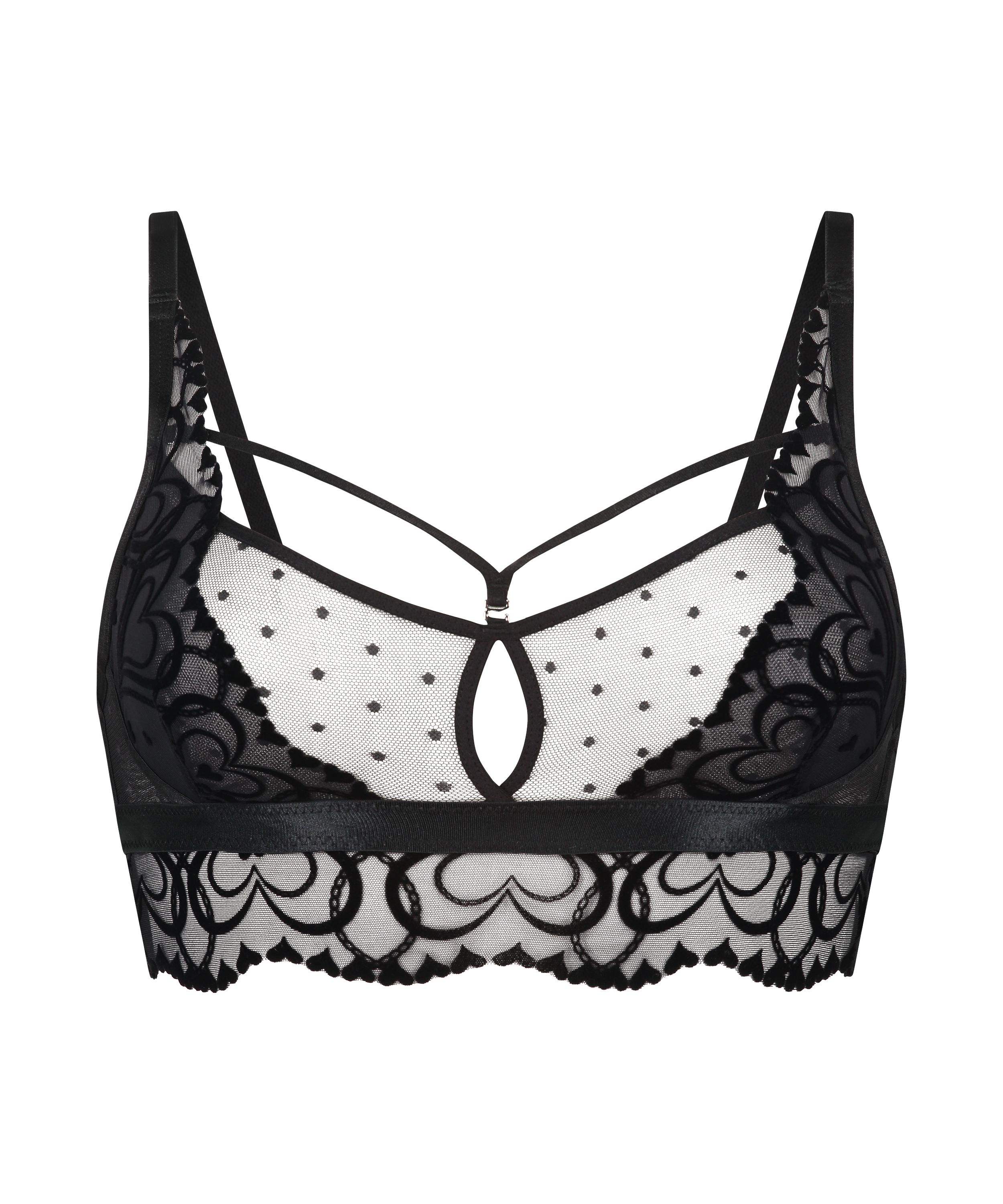 Bralette Pippa, Svart, main