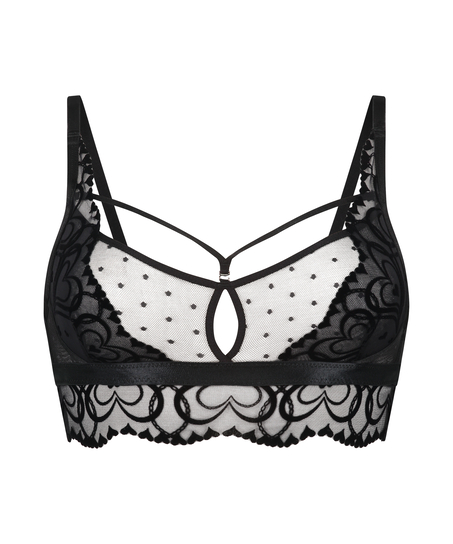Bralette Pippa, Svart