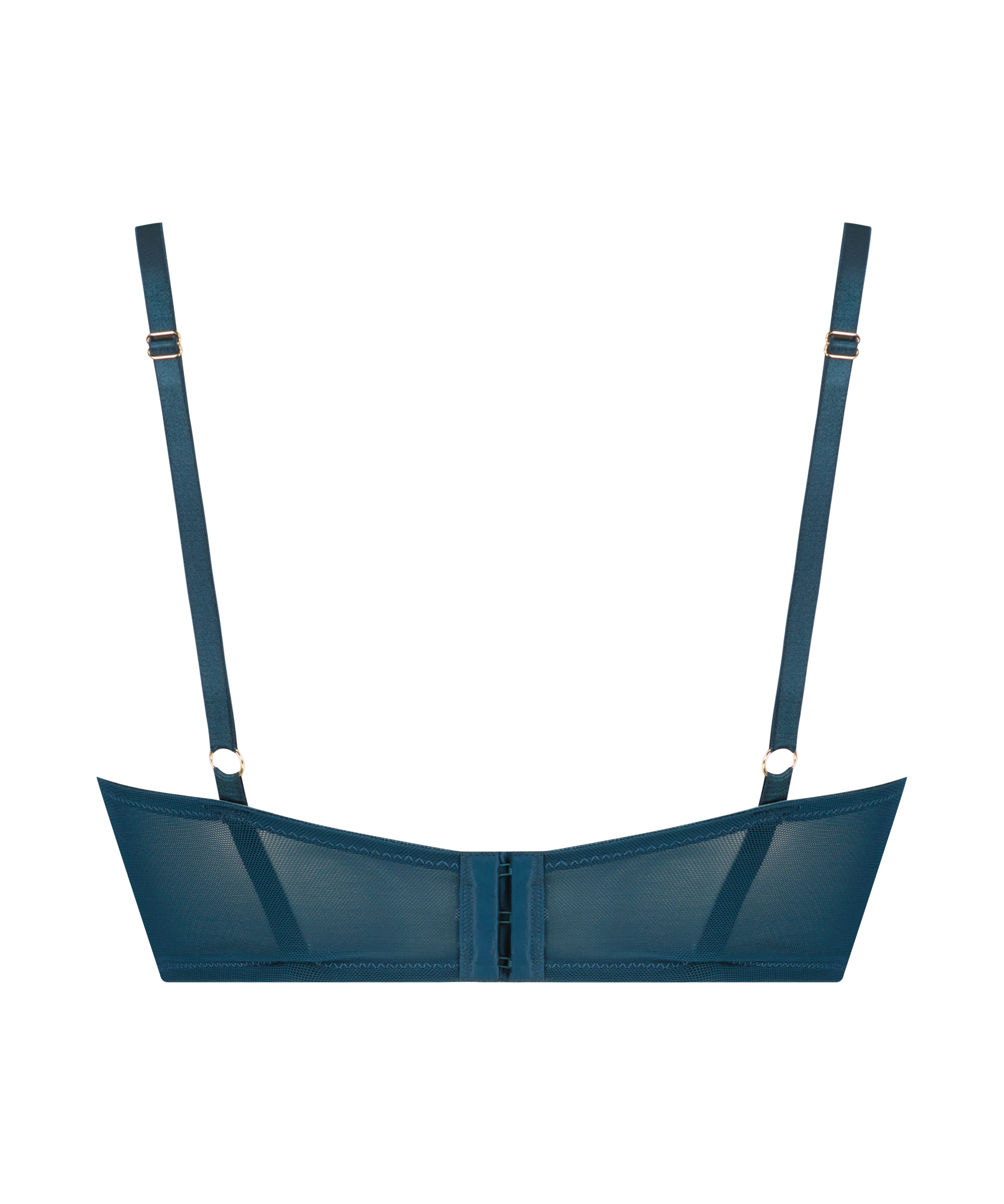 Vadderad push up-bh med bygel Riri, Blå, main