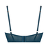 Vadderad push up-bh med bygel Riri, Blå