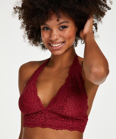 Bralette Rose, Röd