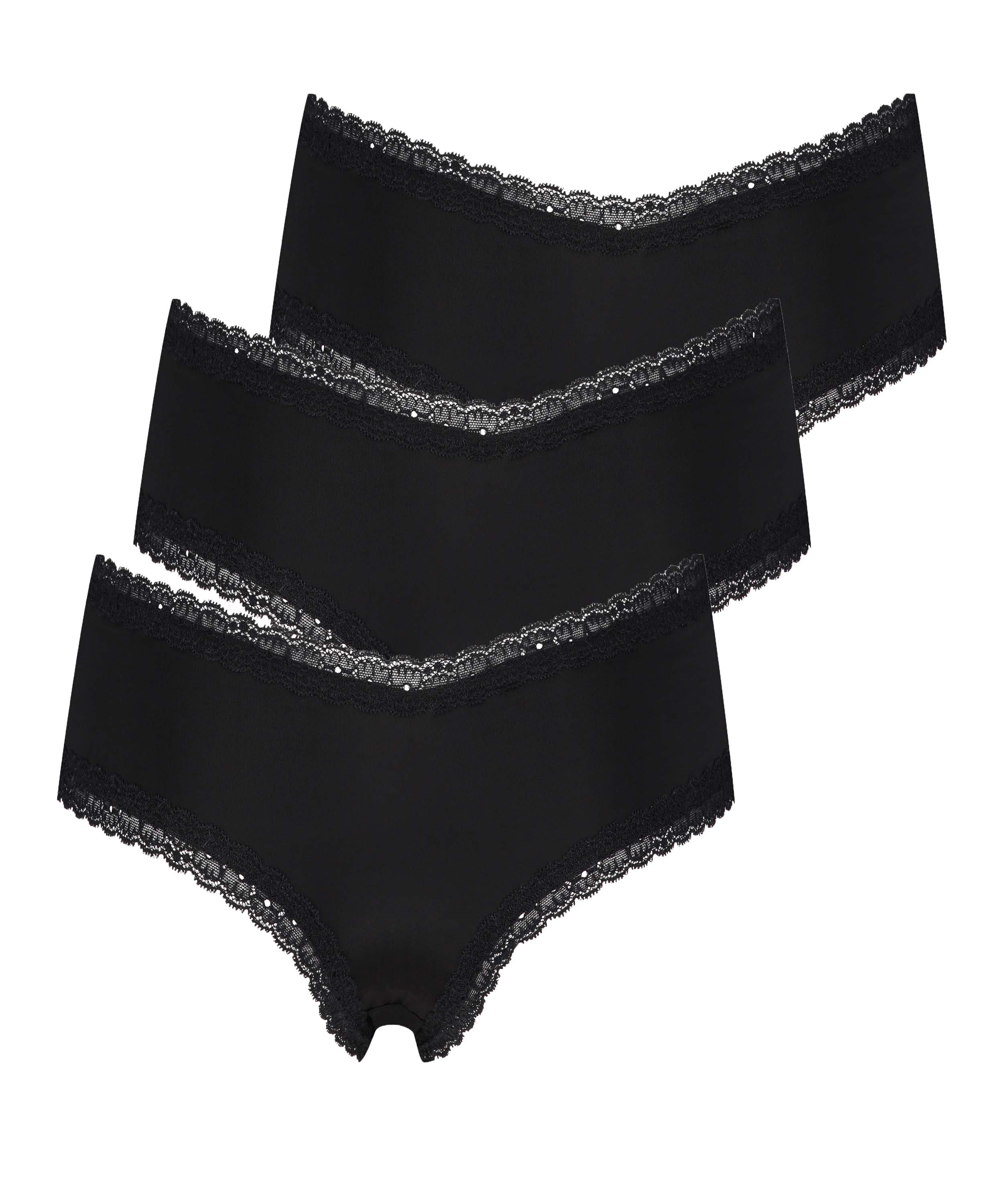 3-pack London brazilian-trosa, Svart, main