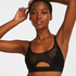 Duckie bralette, Svart