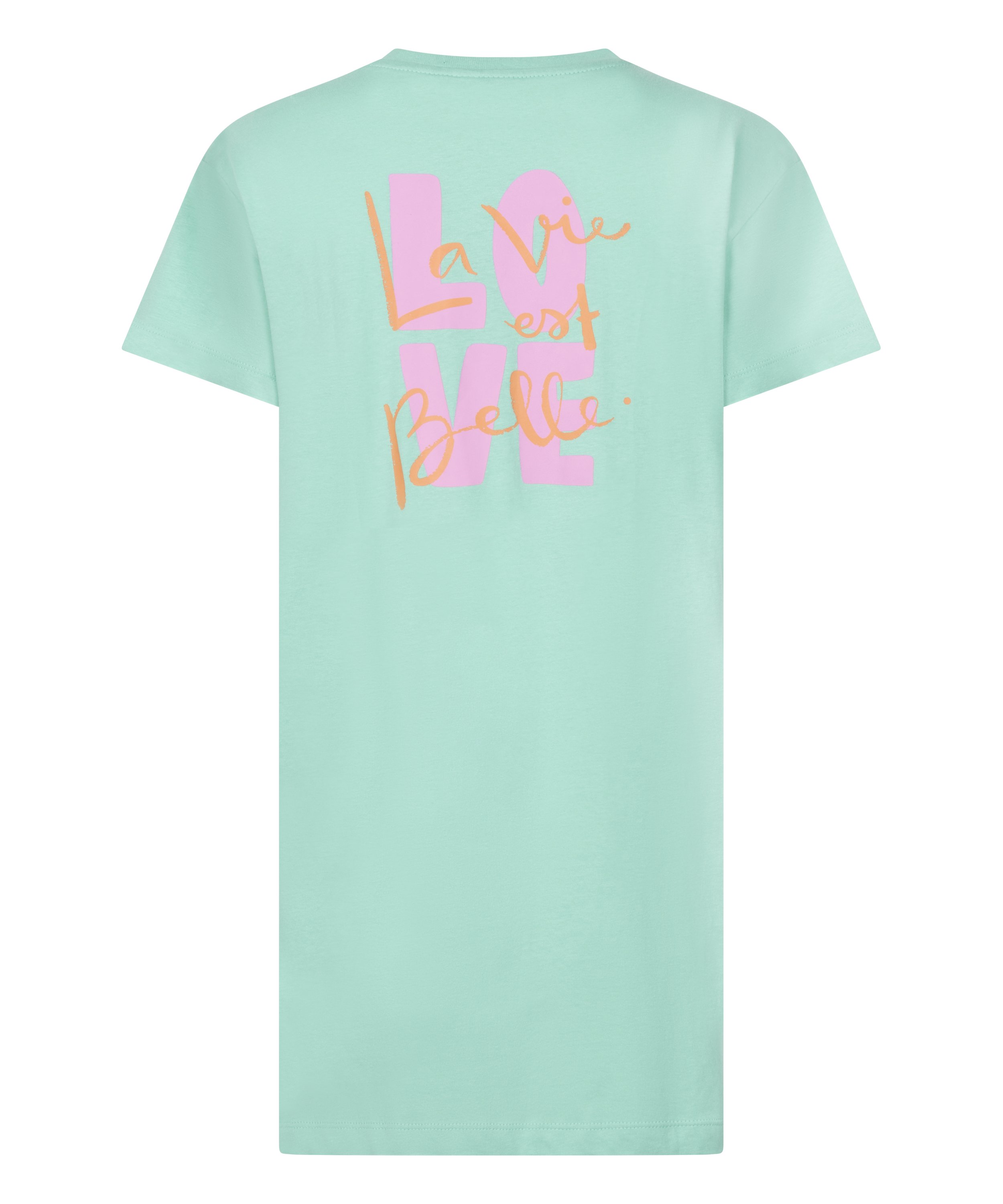 Nattskjorta med rund hals, Gr&ouml;n, main