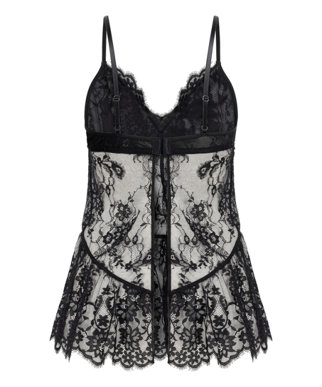 Anabelle babydoll, Svart
