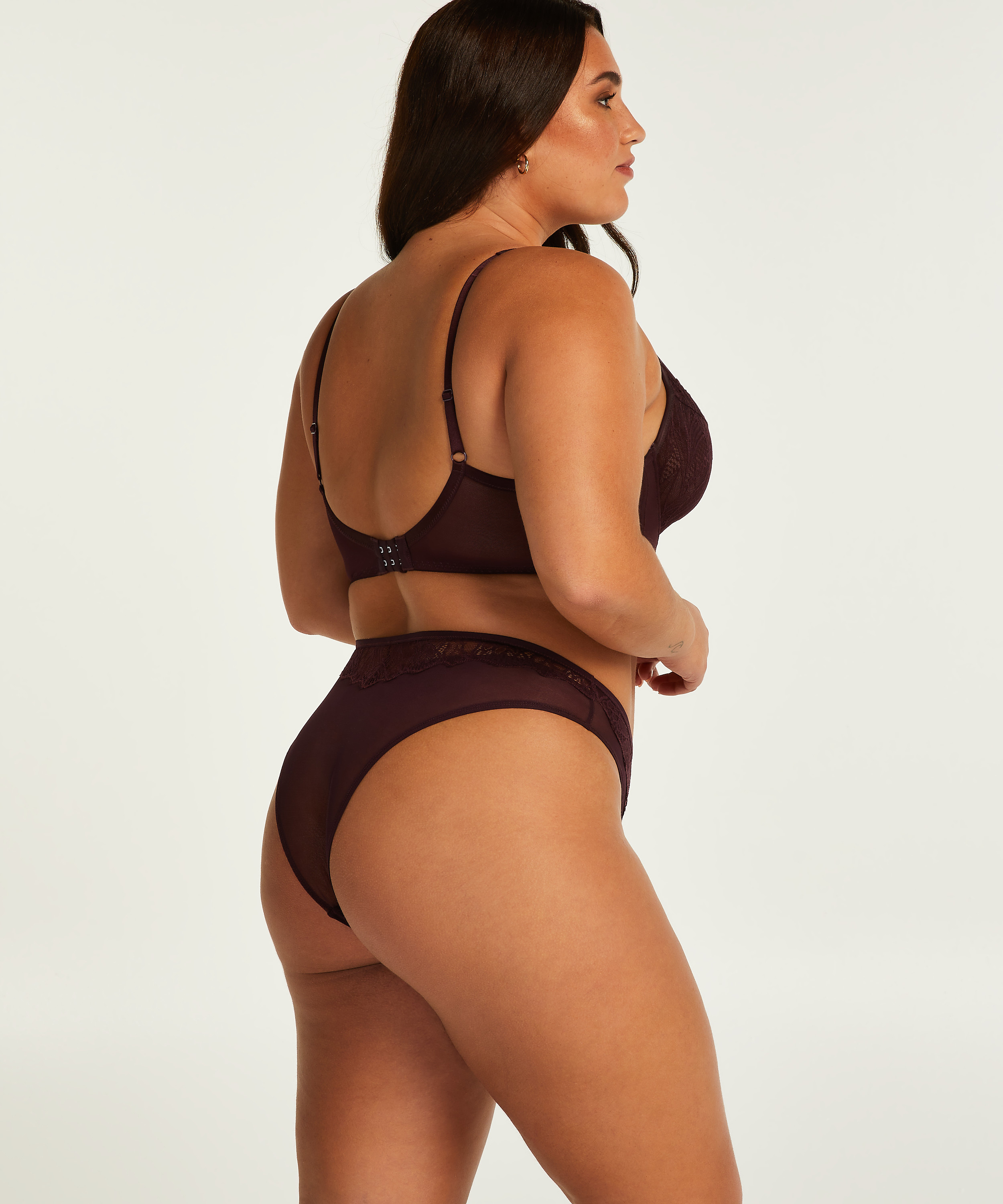 Mel högt skuren braziliantrosa I AM Danielle, Lila, main