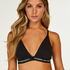 Cutie Triangle-bralette, Svart