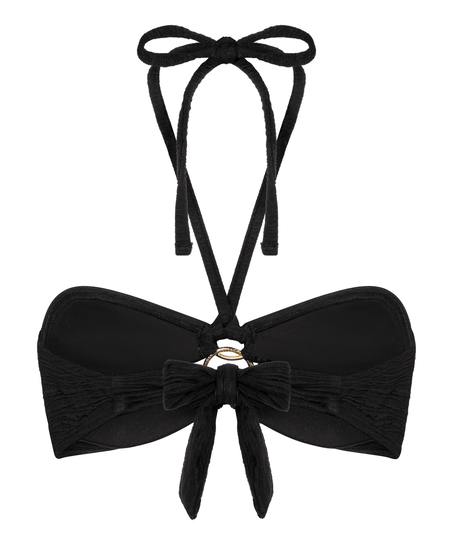Bahamas bandeau-bikiniöverdel, Svart