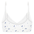 Bralette Dianne, Vit
