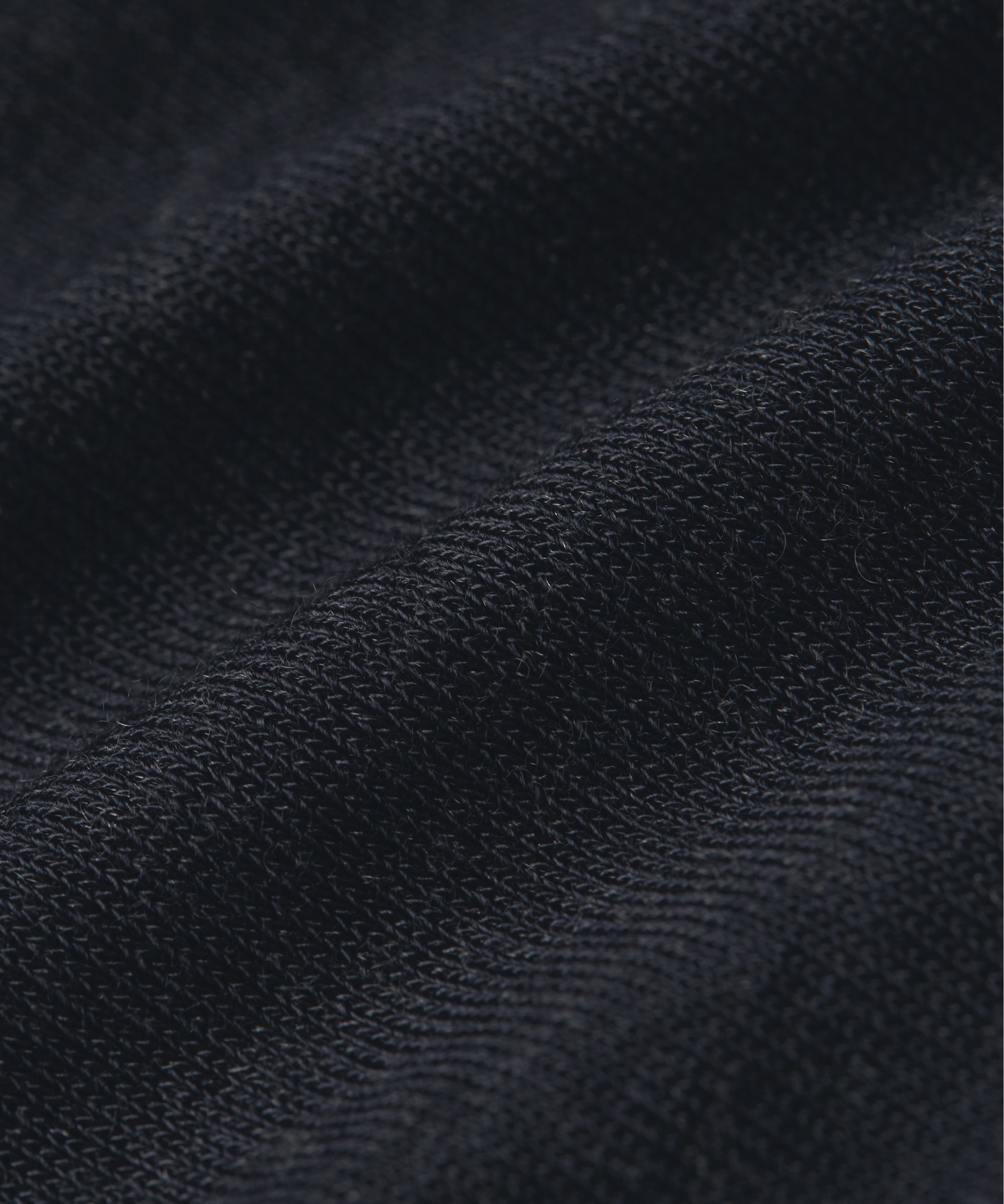 super soft cashmereblandad-topp med polokrage, Svart, main