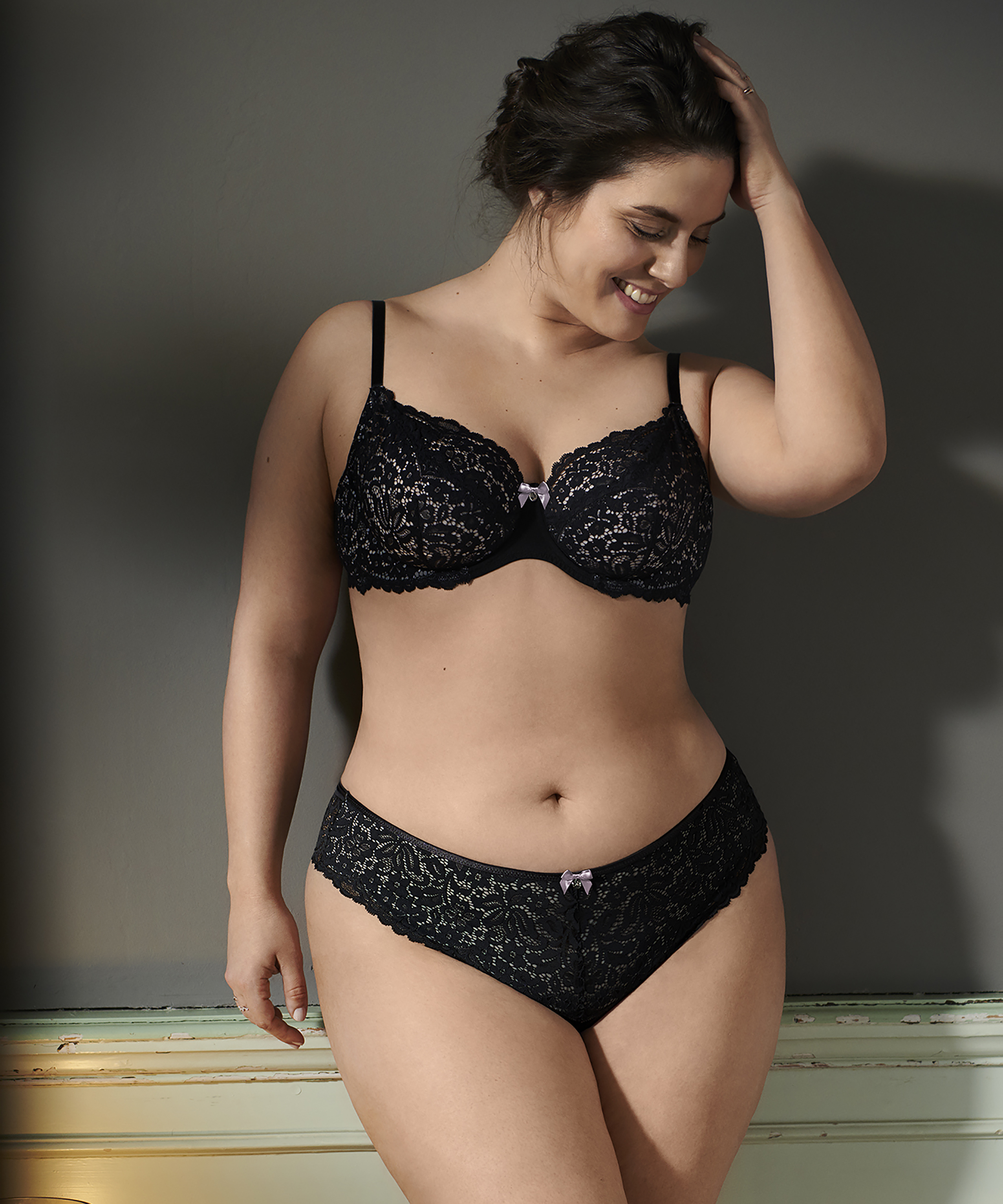 Brazilian-trosa Marina, Svart, main