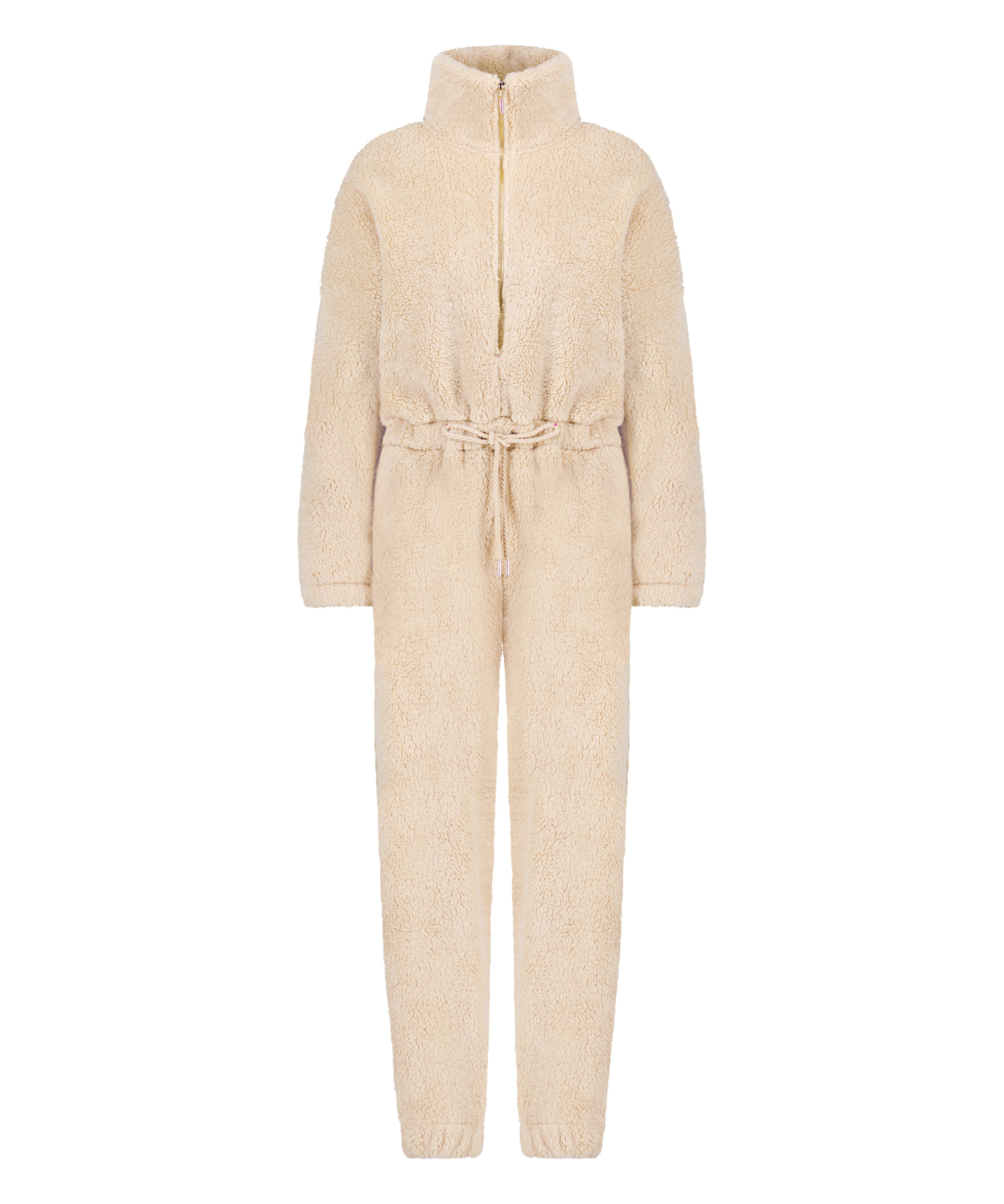 Onesie-fleece, Beige, main