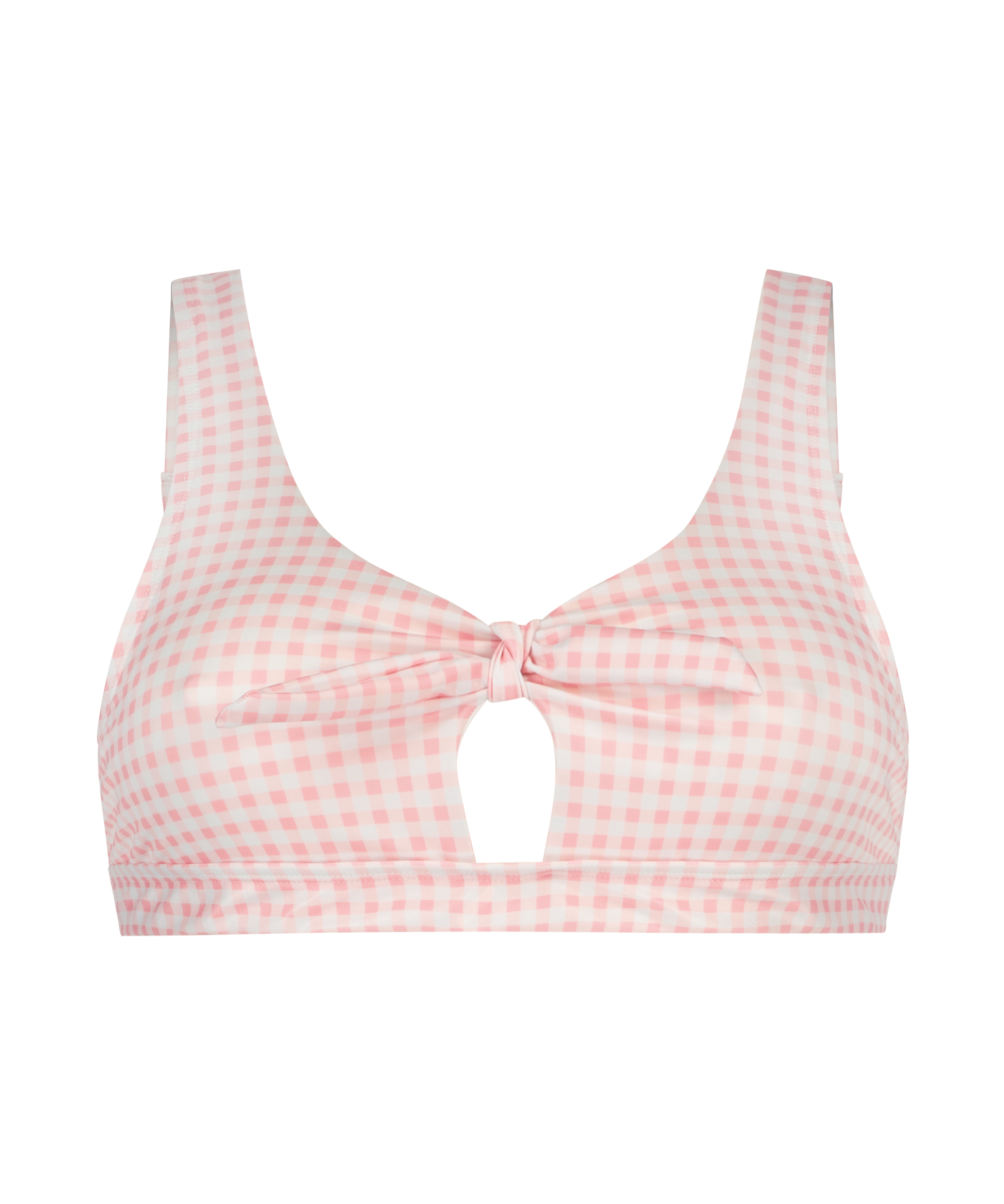 Seychelles croppad bikini-topp, Rosa, main