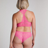 Brazilian-trosa Invisible Lace Back, Rosa