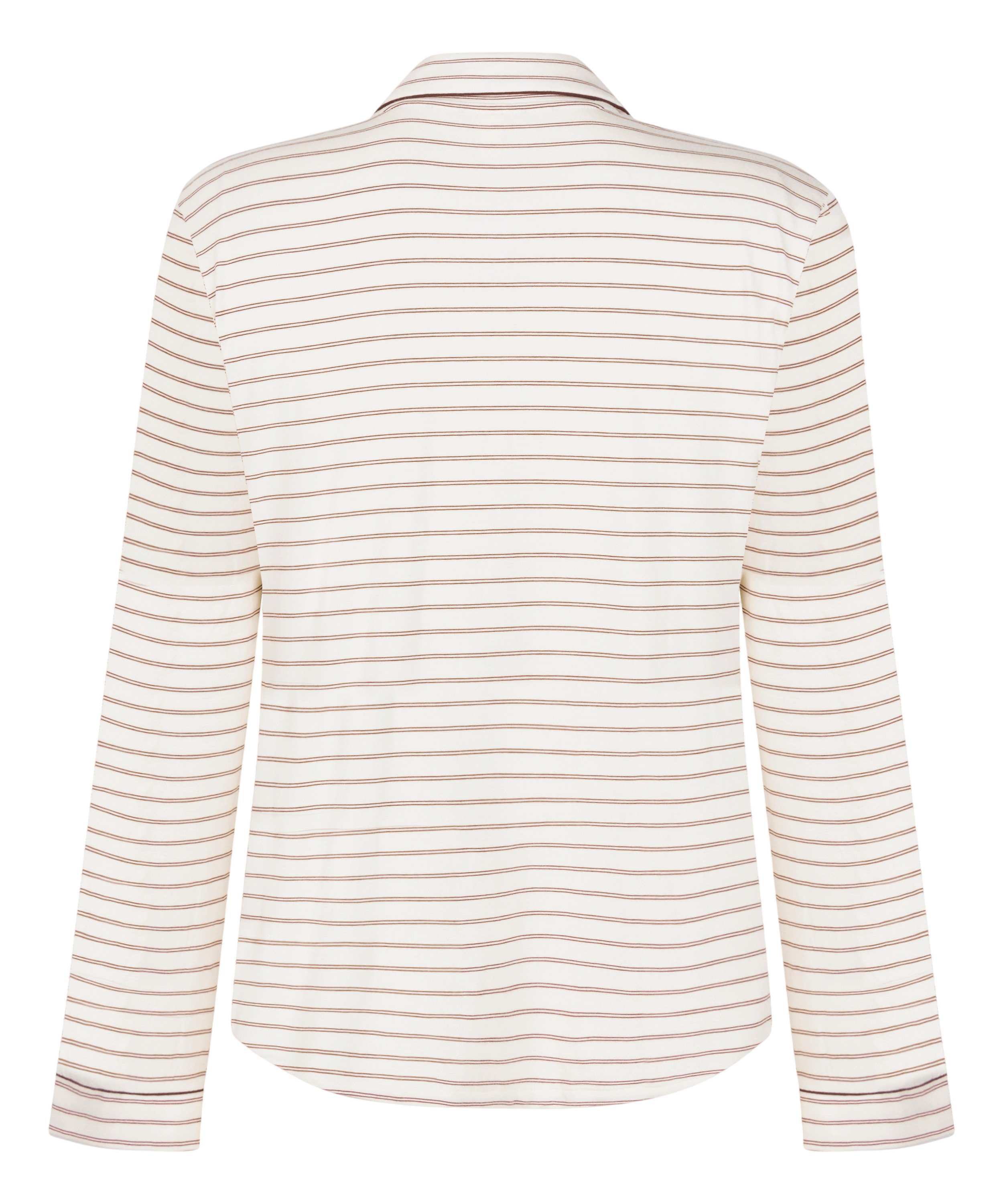 Långärmad jerseyjacka Essential, Vit, main