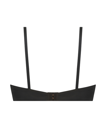 Icke-formpressad bygel-bh Steph, Svart