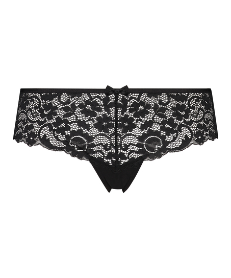 Mia Brazilian-shorts, Svart