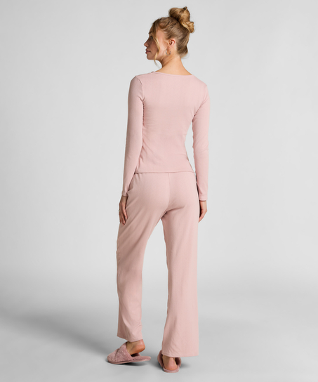 Pyjamastopp Henley, Rosa