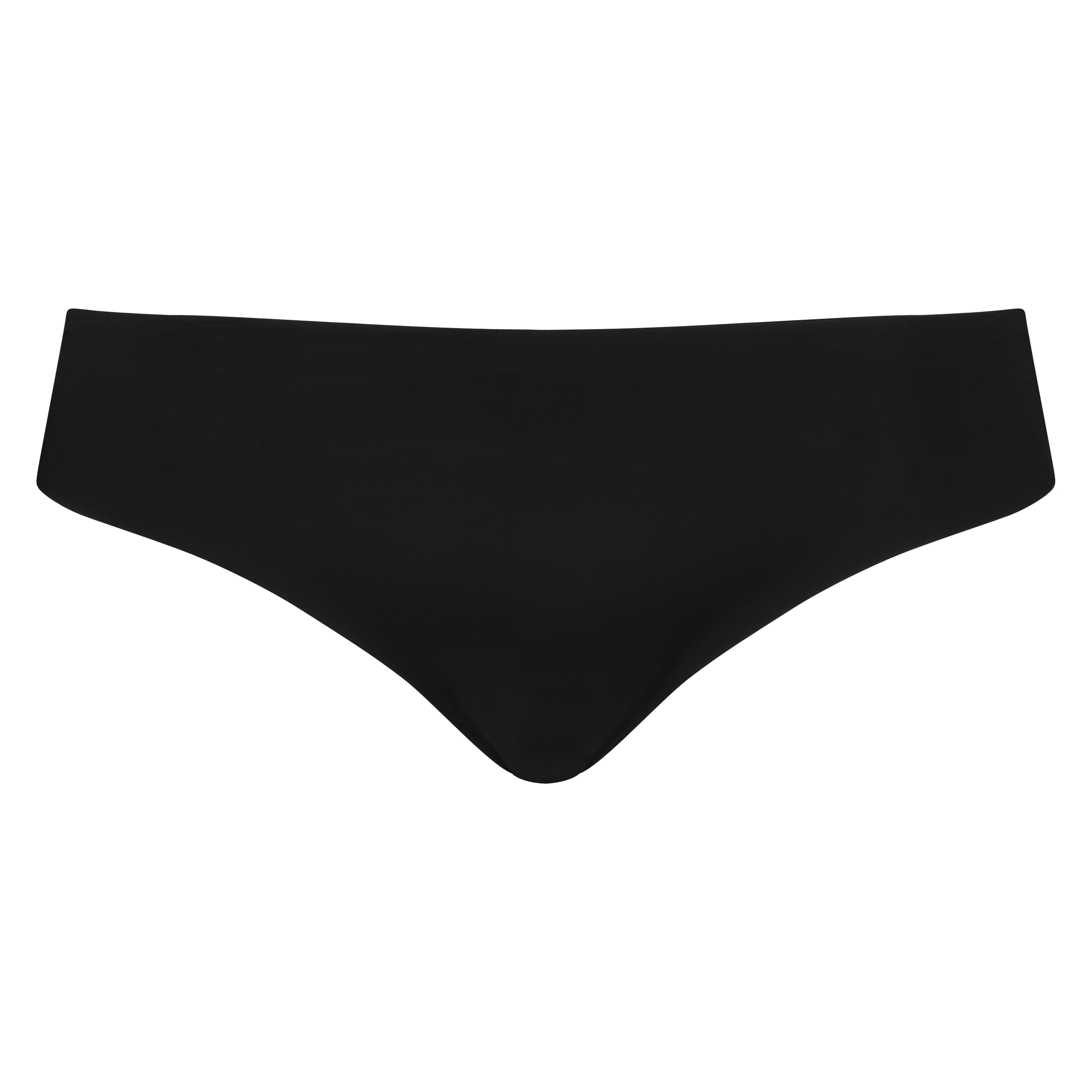 Brazilian-trosa Invisible i bomull, Svart, main