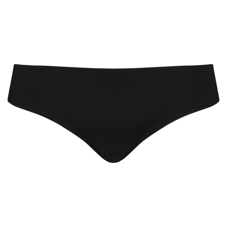 Brazilian-trosa Invisible i bomull, Svart