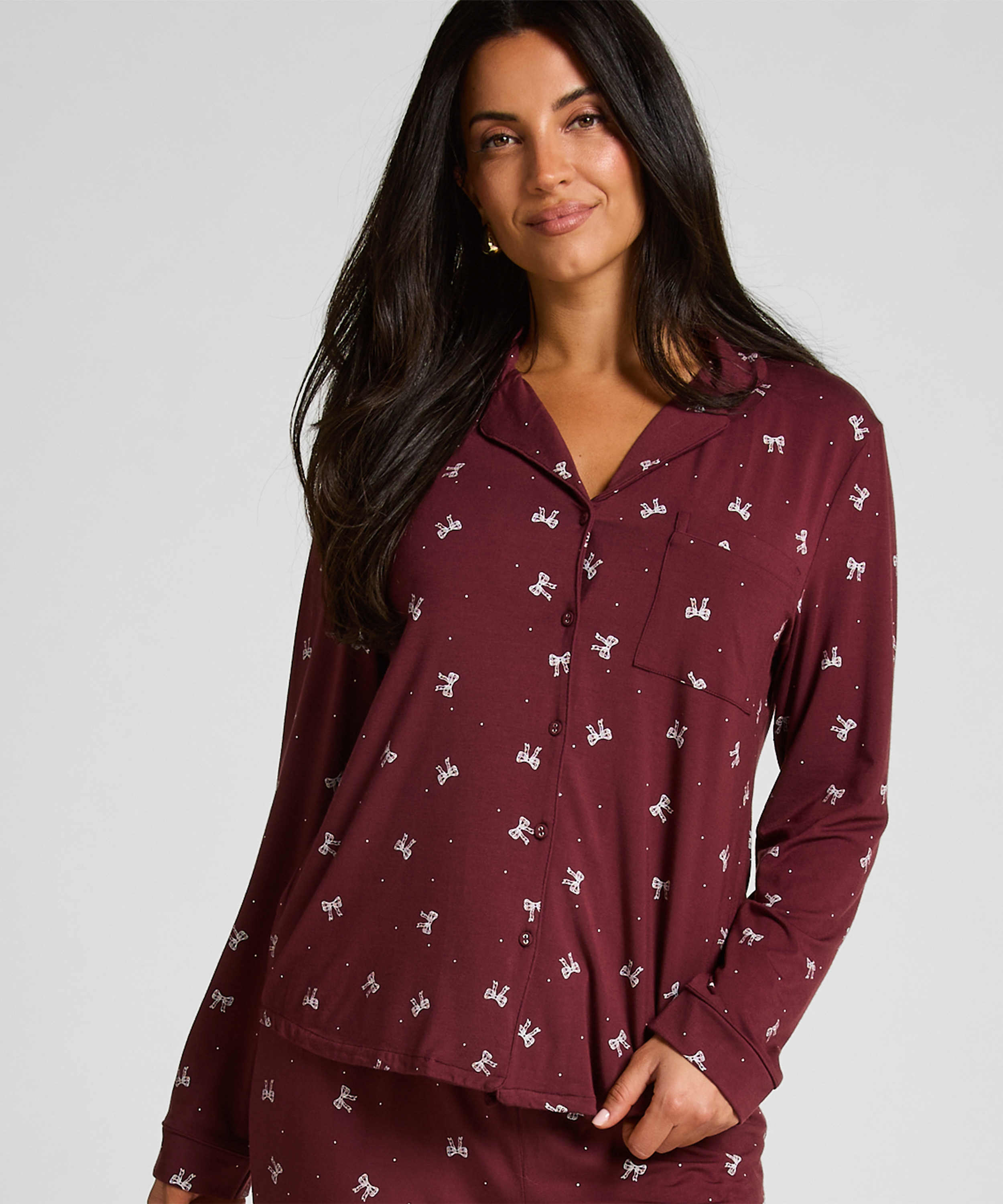 L&aring;ng&auml;rmad jerseyjacka Essential, Lila, main