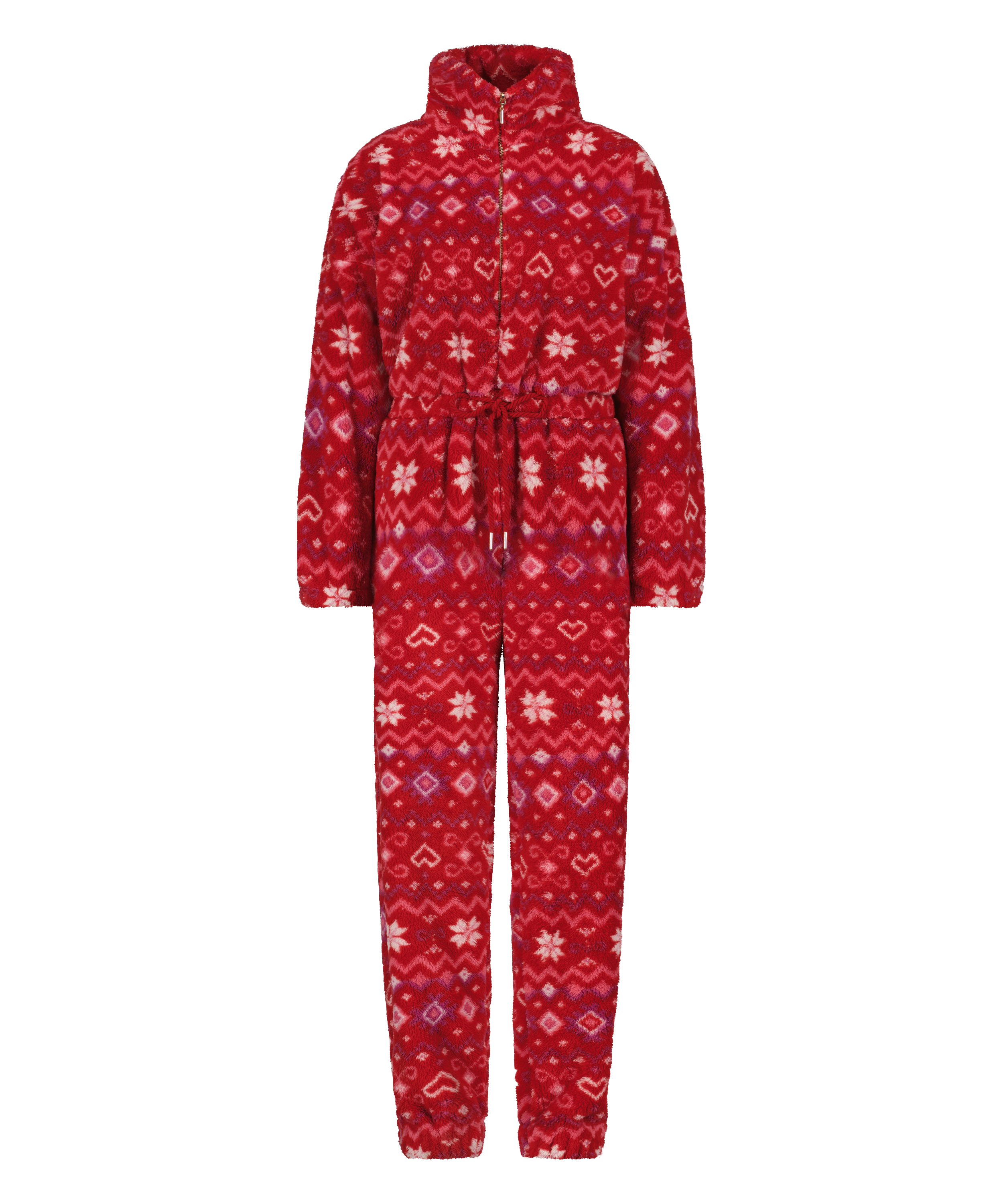 Onesie-fleece, R&ouml;d, main