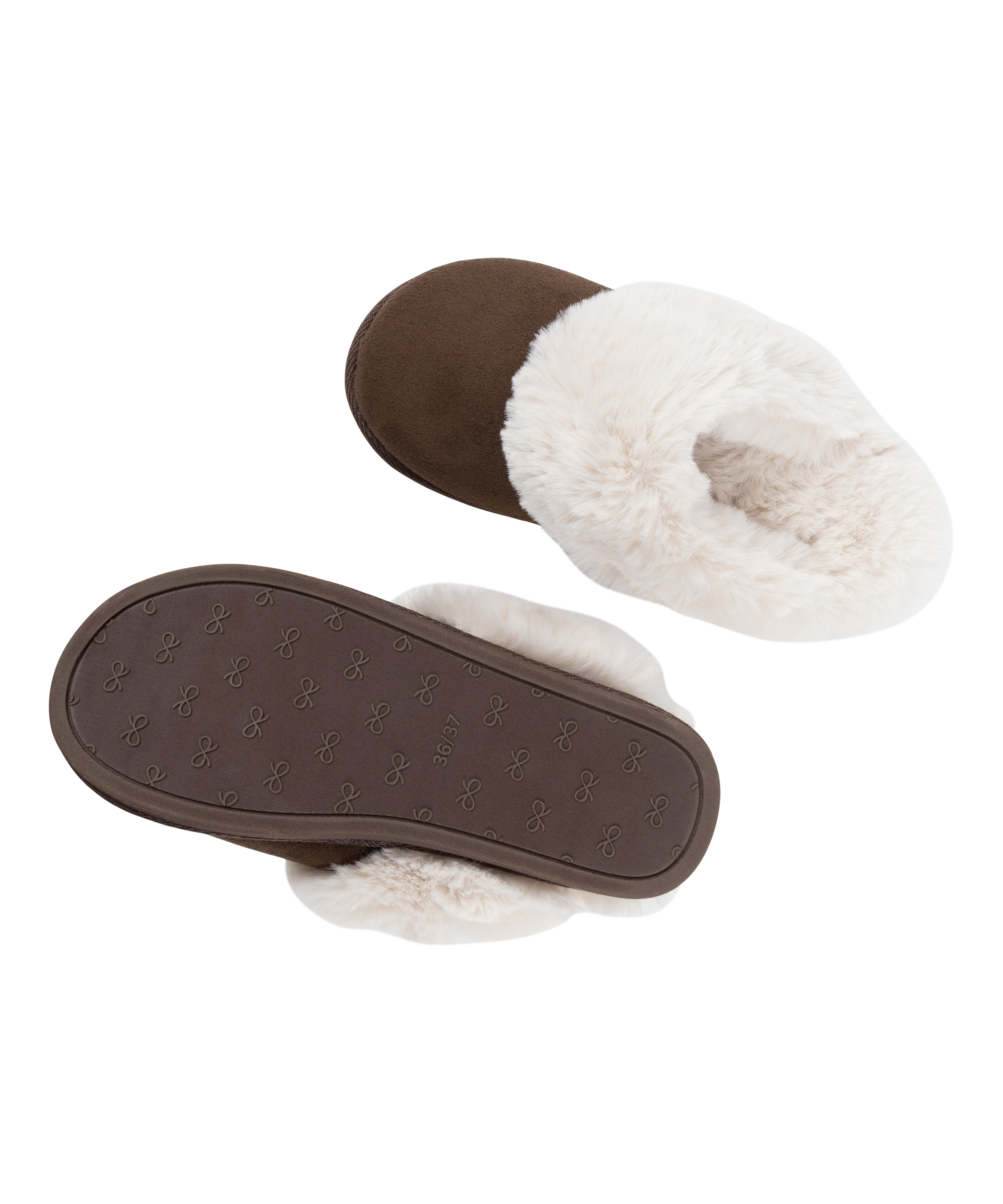 Betty slip-in-sko i fuskp&auml;ls, Brun, main