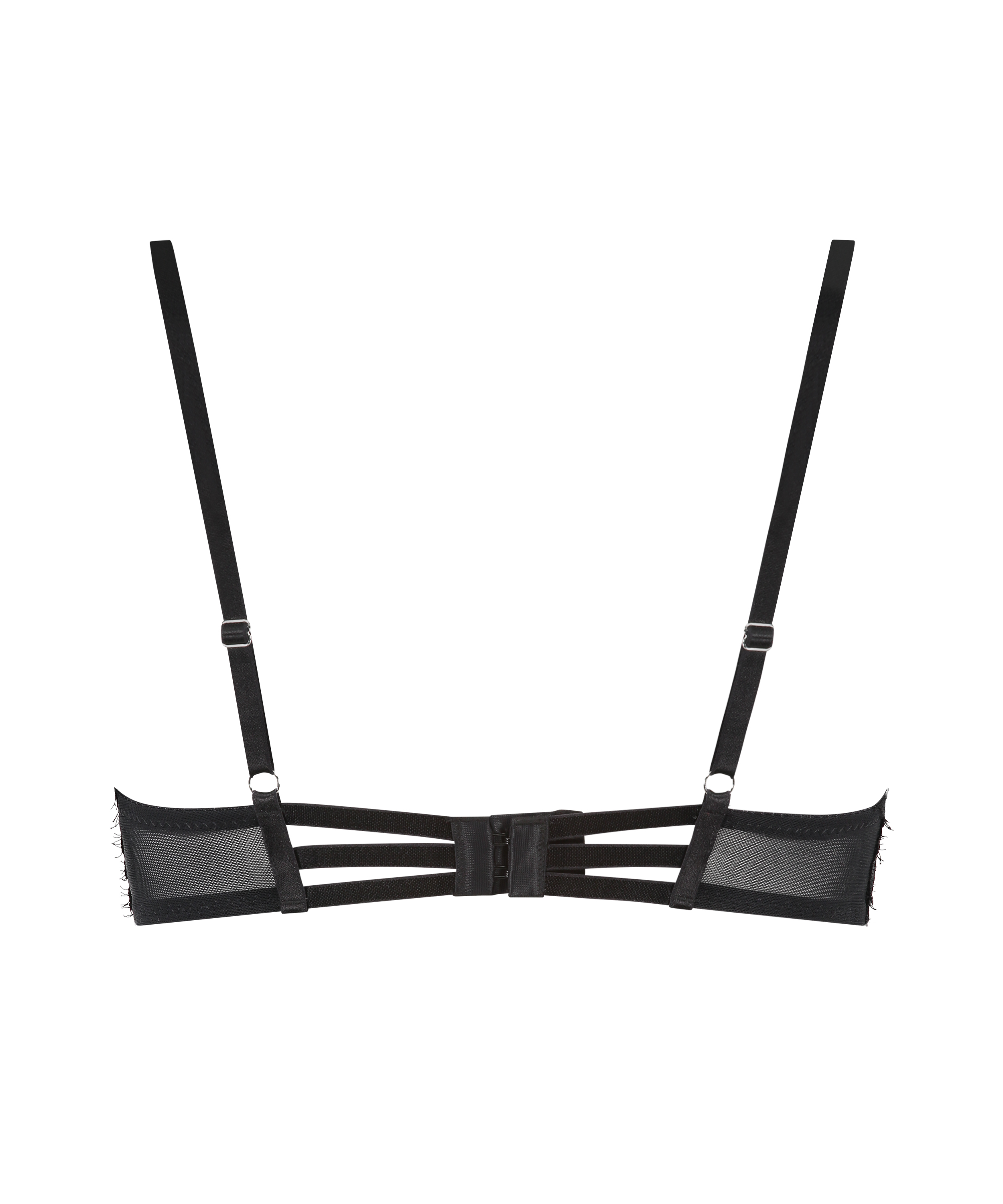 Formpressad maximiser-bh med bygel Arabella, Svart, main