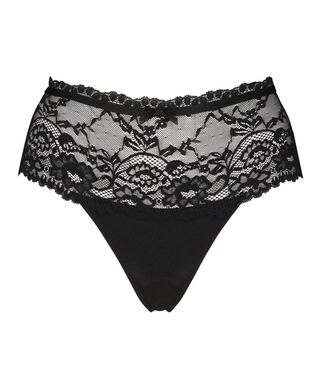 Alda boxer thong, Svart
