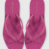Zebra flipflops, Rosa