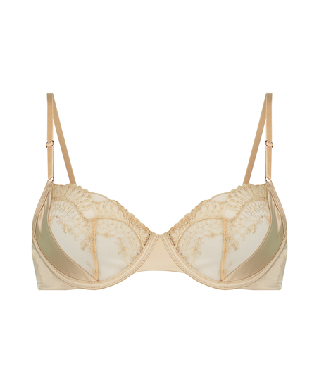 Icke-formpressad bygel-bh Stella, Gul