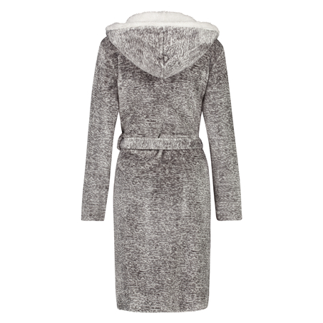 Morgonrock Fleece, Gr&aring;