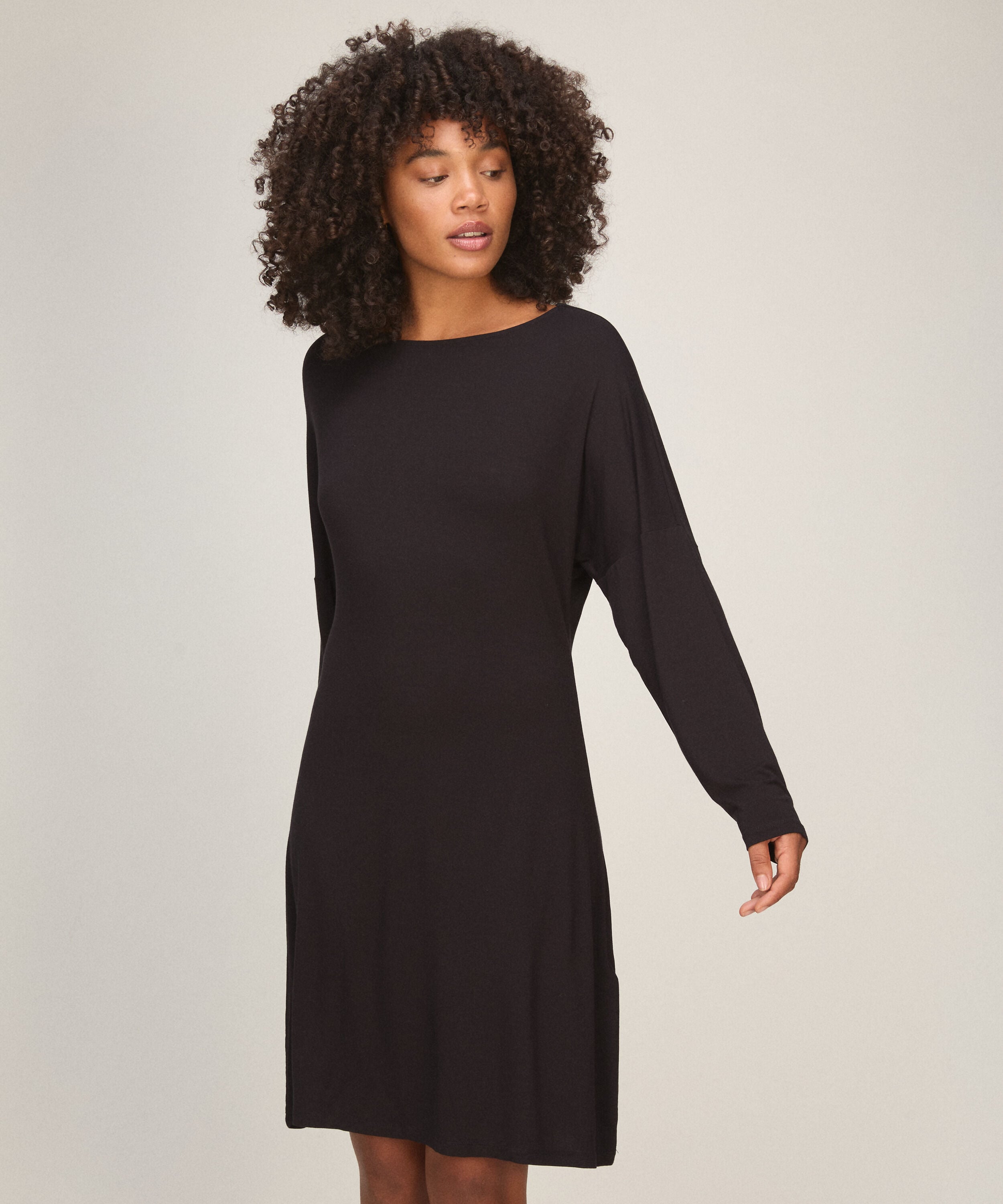 Nattlinne Jersey Essential, Svart
