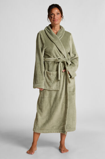 Hunkemöller Badrock i fleece Grön