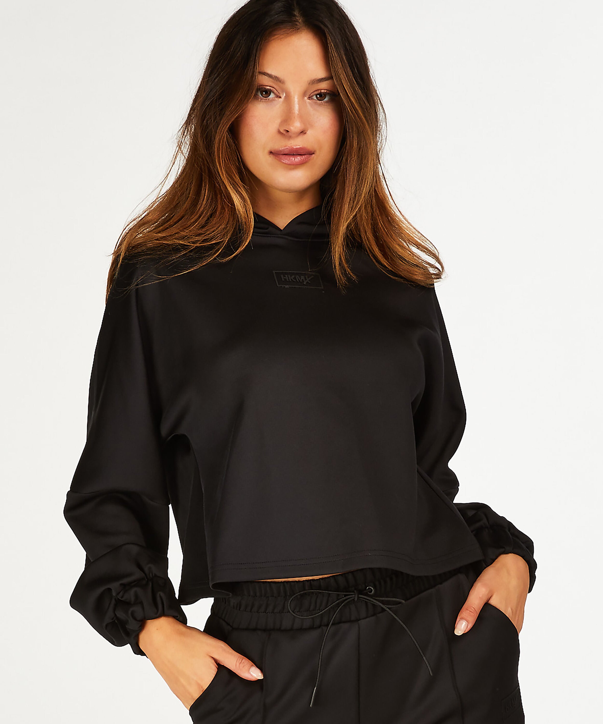 HKMX Hoodie Flow, Svart