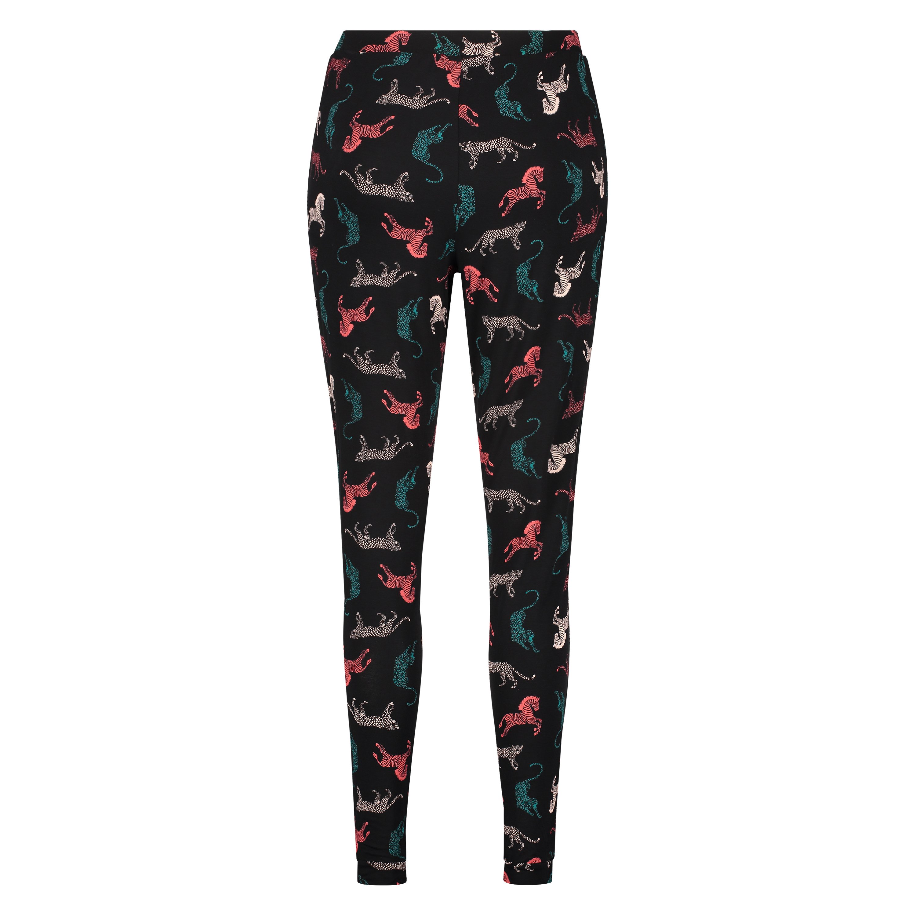 Petite Jersey Pyjamasbyxor, Svart, main