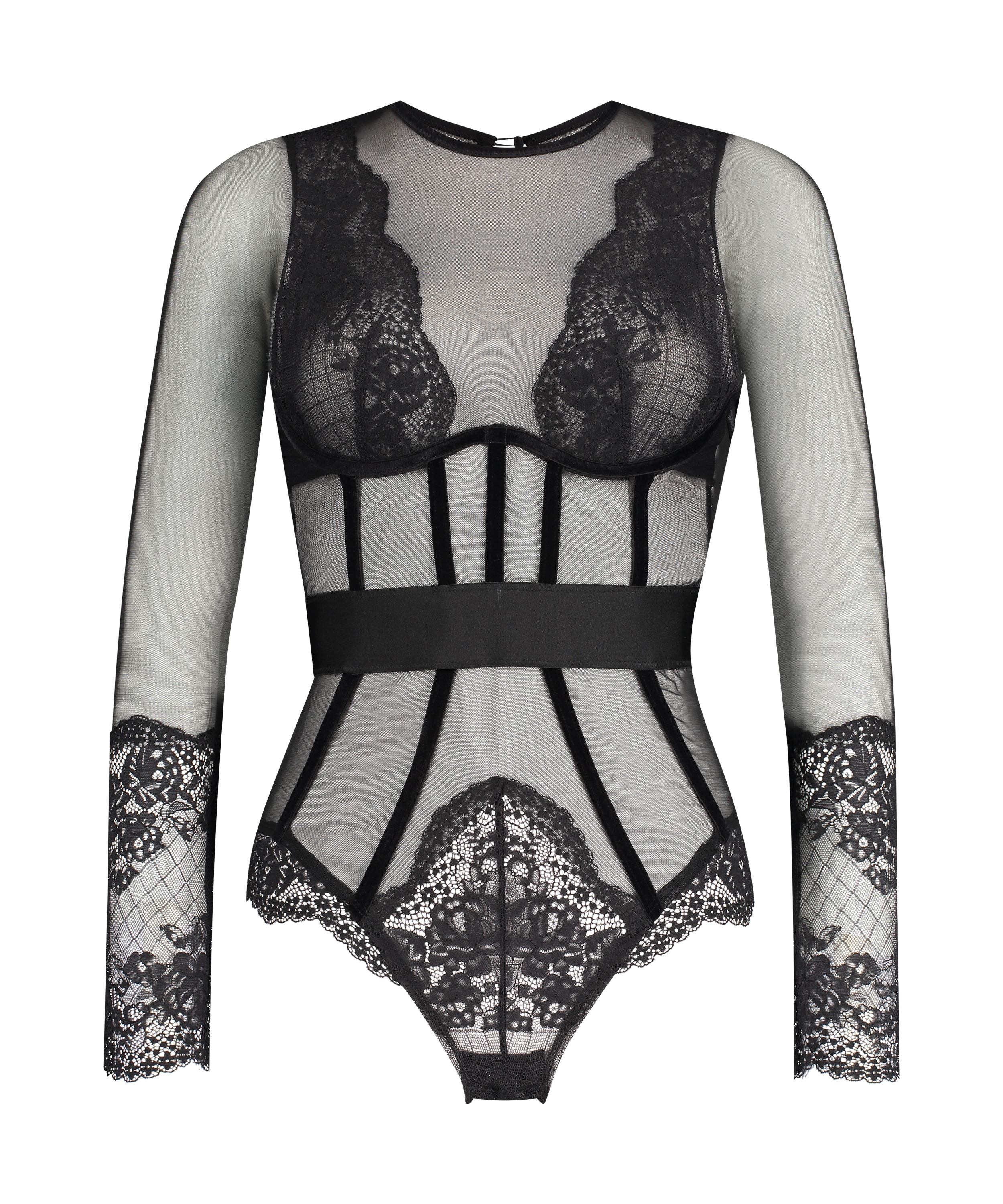 Priscilla body med bygel Rebecca Mir, Svart, main