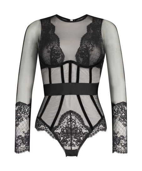 Priscilla body med bygel Rebecca Mir, Svart