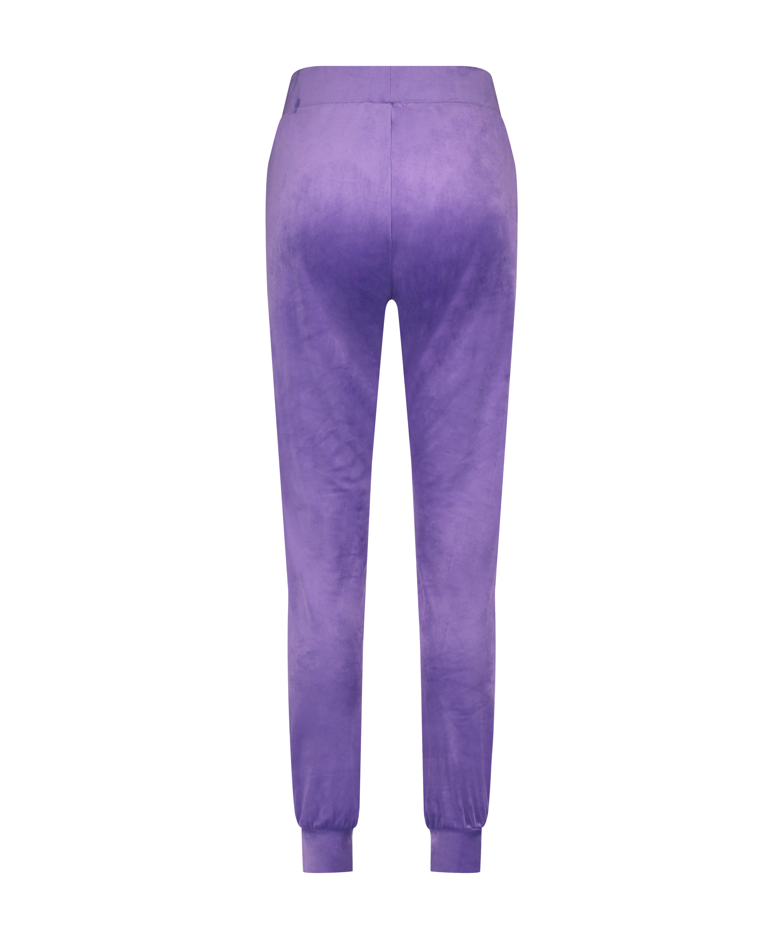 Joggingbyxor Velour, Lila, main
