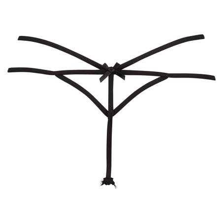 Thong Angie, Svart