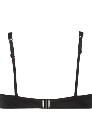 Hunkemöller Scallop icke-formpressad bikiniöverdel med bygel bikiniöverdelar dam – bild 2