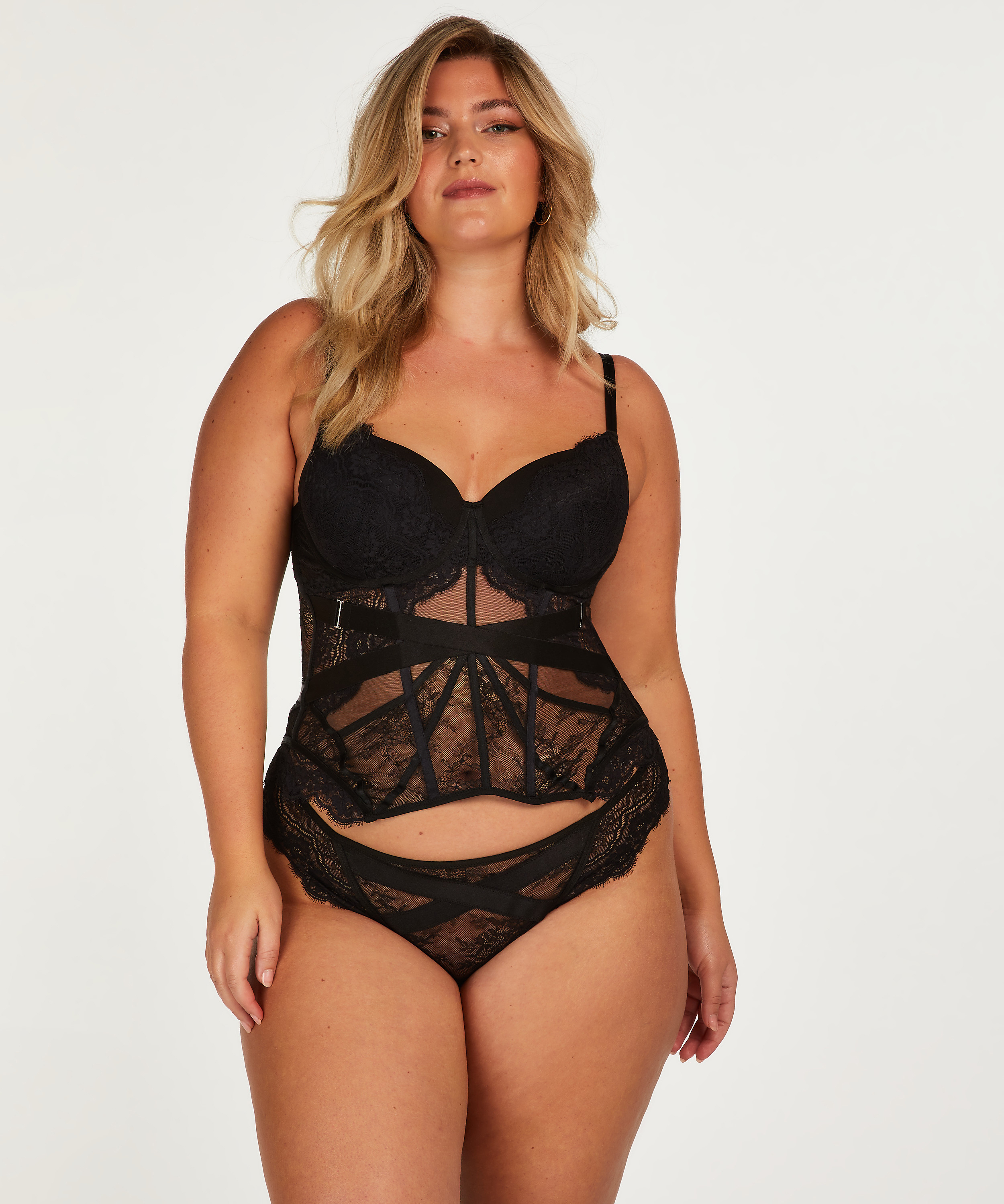 Bustier Bellatrix, Svart, main