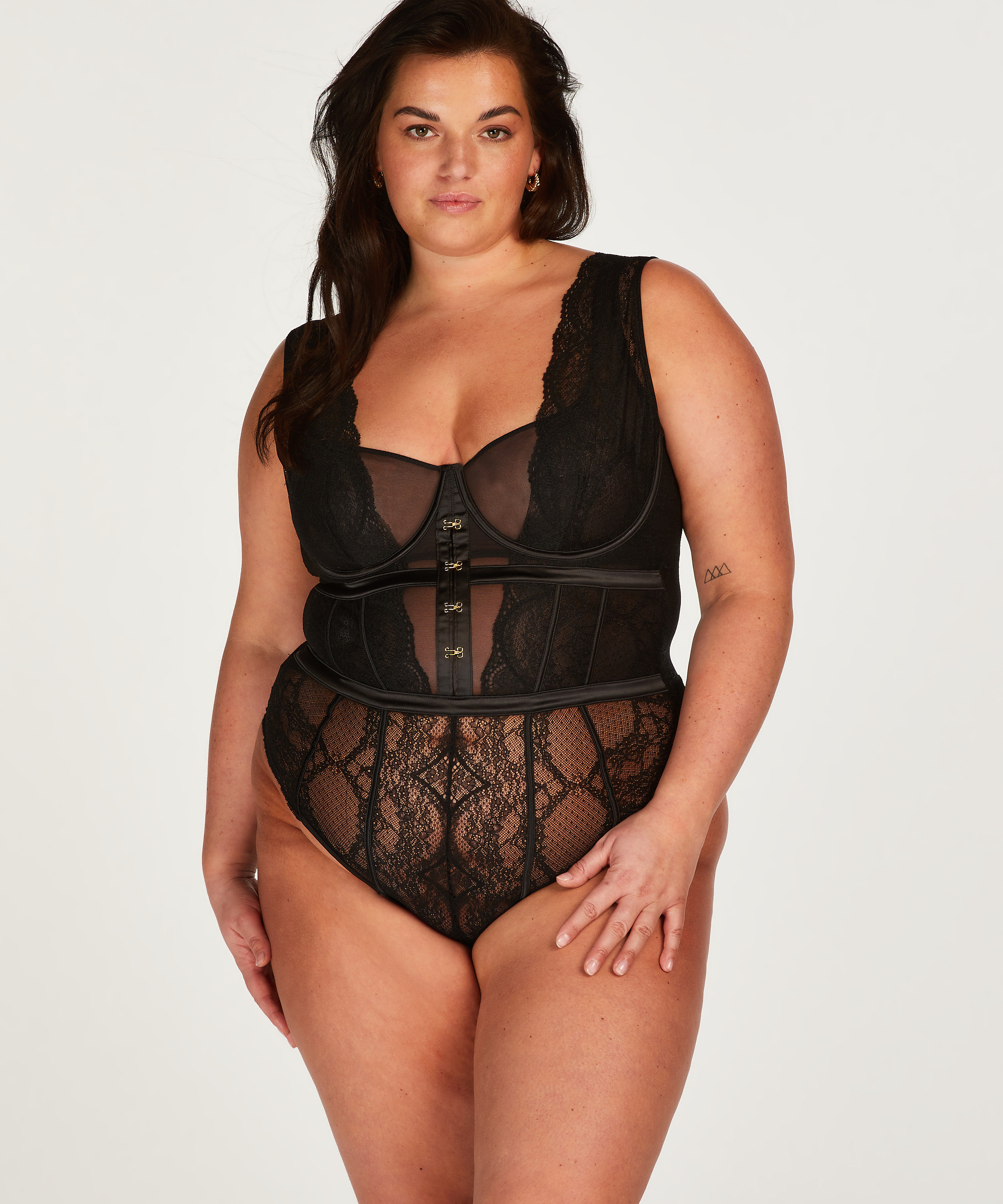 Fleur Nyakim body, Svart, main