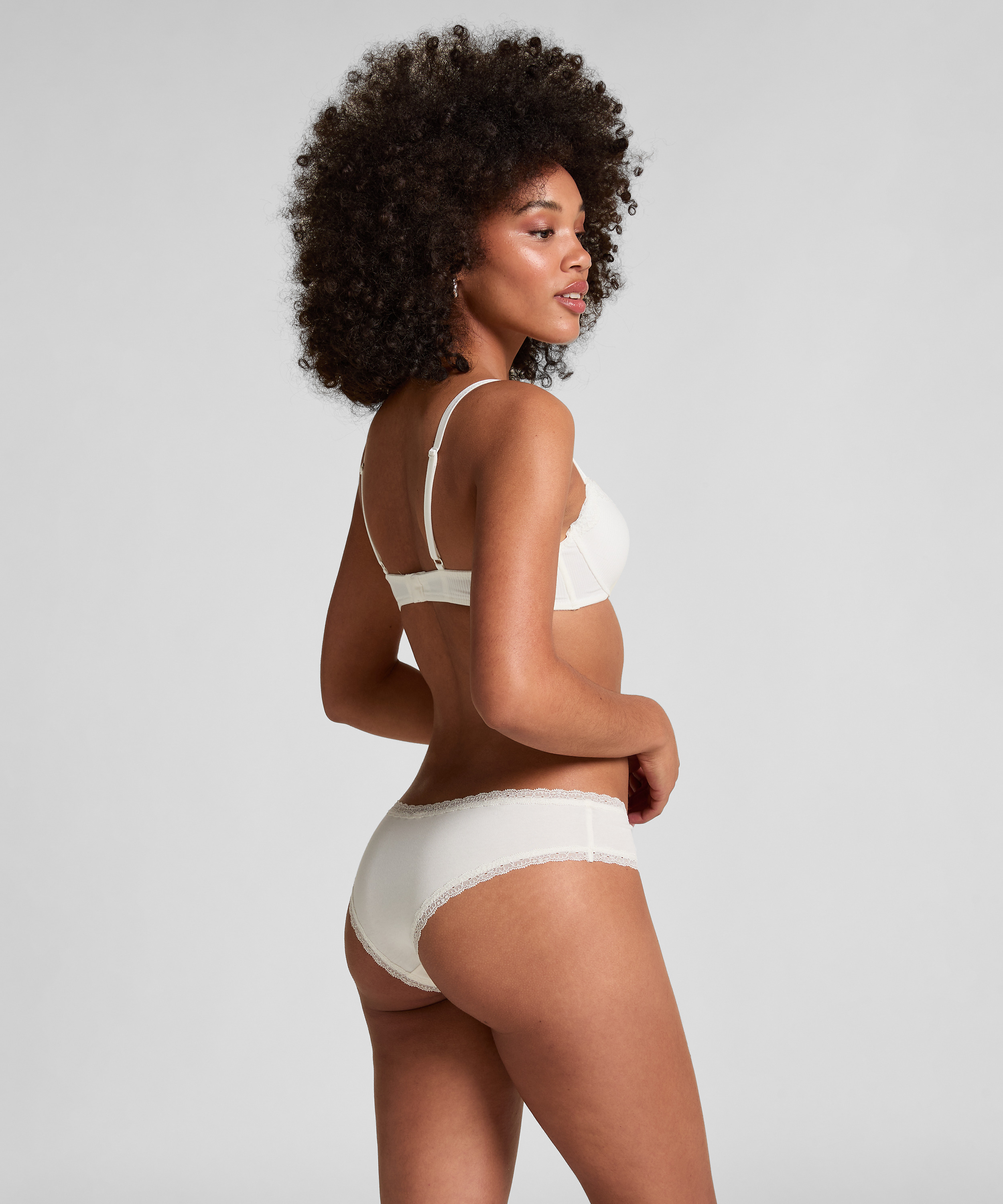 Formpressad bygel-bh, 2-pack Lola, Svart, main