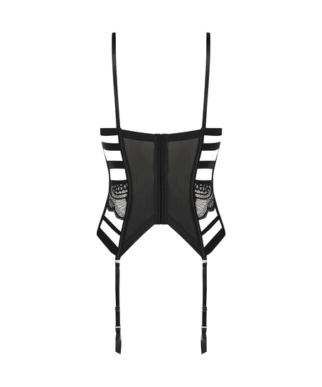 Private Lyra bustier, Svart