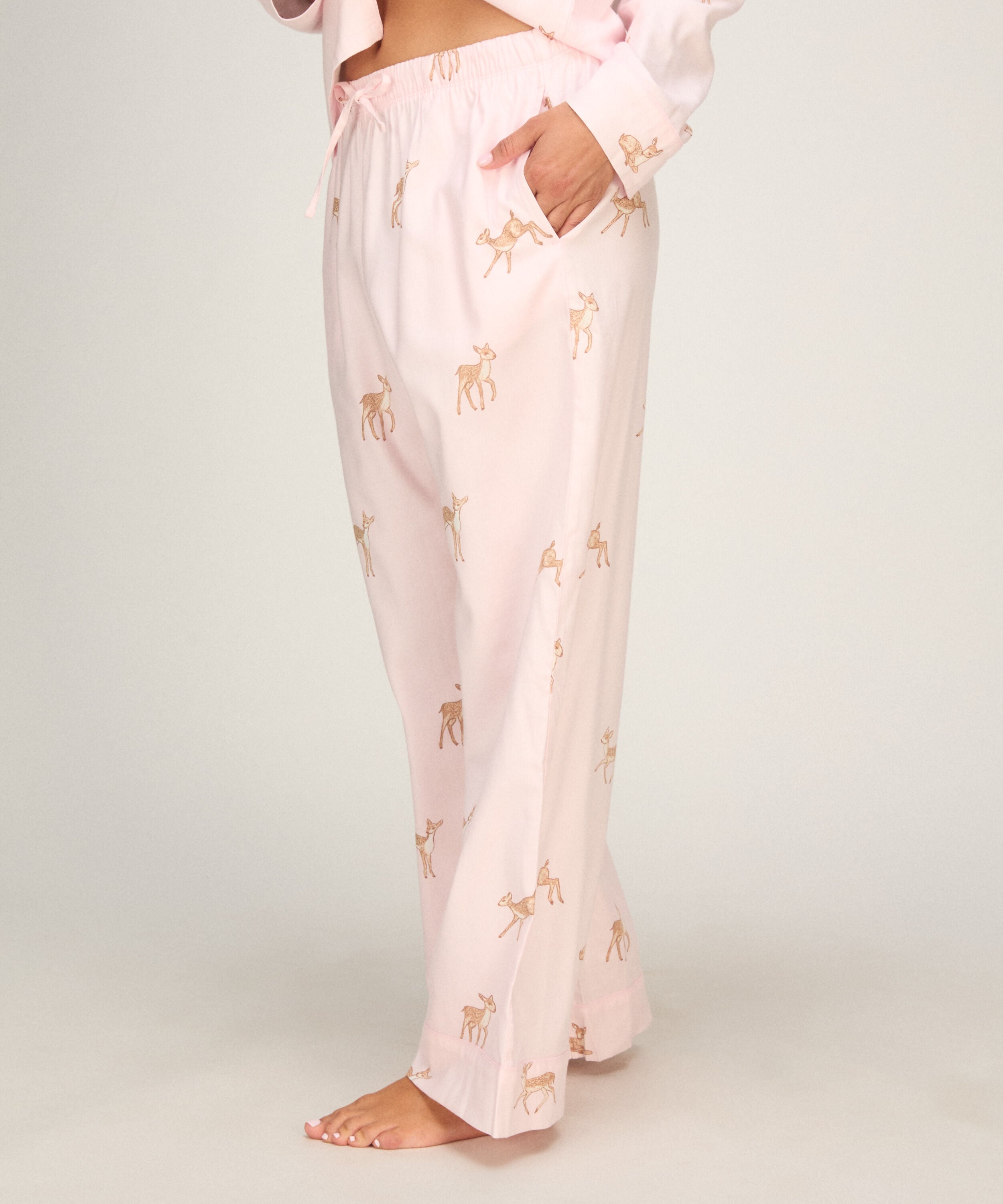 Pant Woven Deer, Rosa Pant Woven Deer, Rosa