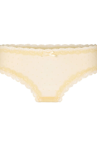 Hunkemöller Brazilian-trosa V-shape mesh trosor dam – bild 3
