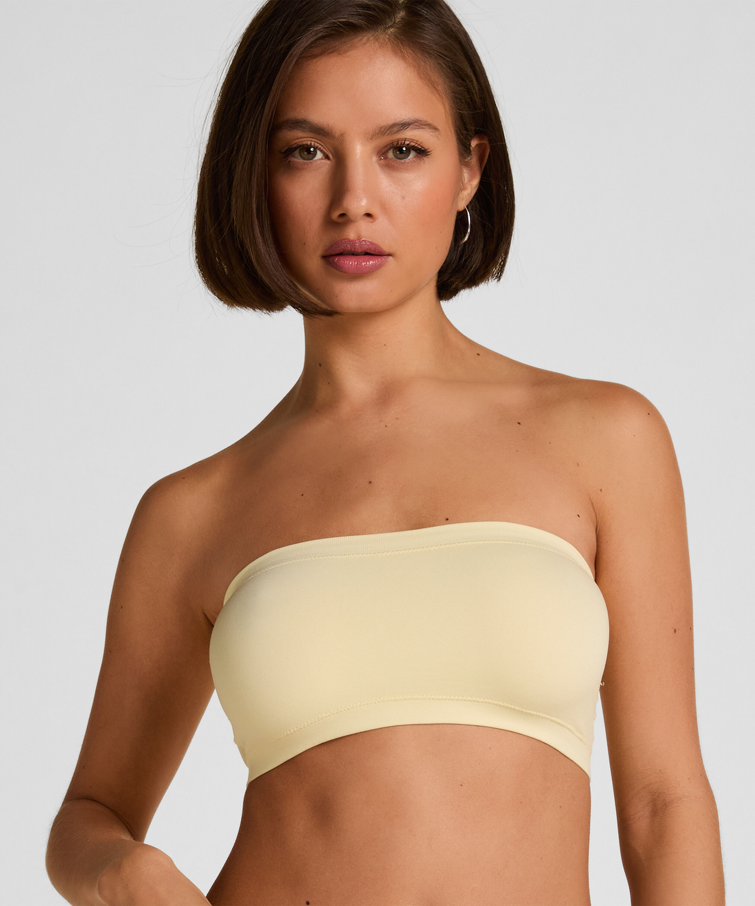Dide Bandeau-bralette, Gul Dide Bandeau-bralette, Gul