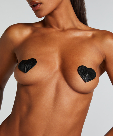 Private Nipple covers Snake, Svart